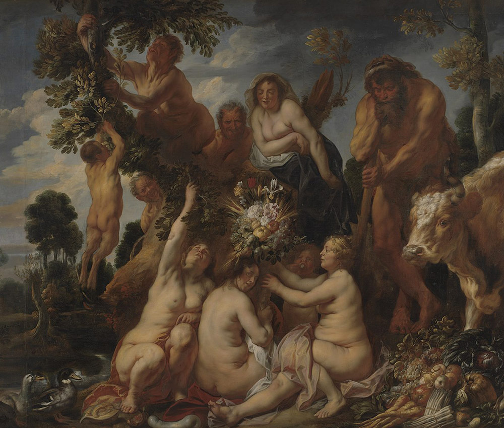 Jakob Jordaens The abundance of the earth